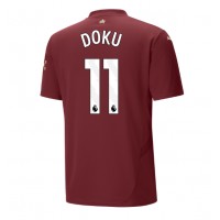 Camisa de time de futebol Manchester City Jeremy Doku #11 Replicas 3º Equipamento 2024-25 Manga Curta